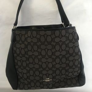 Coach Stanton 26 Carryall Jacquard Crossbody Bag